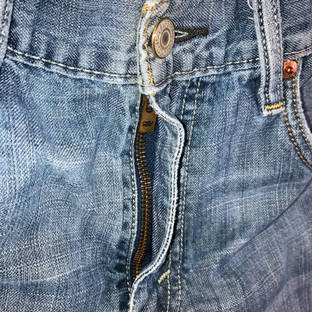 Levis 569 Jeans Men 32 Loose Straight Fit Medium Wash Casual‎ Western